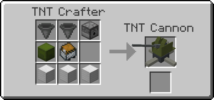 how to make tnt cannon in minecraft